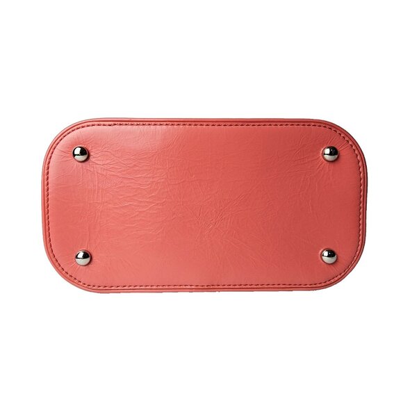 CHANEL Quilted Crumpled Leather Clear Backpack Handbag Pink Chain Zip Around CC - Picture 16 of 16